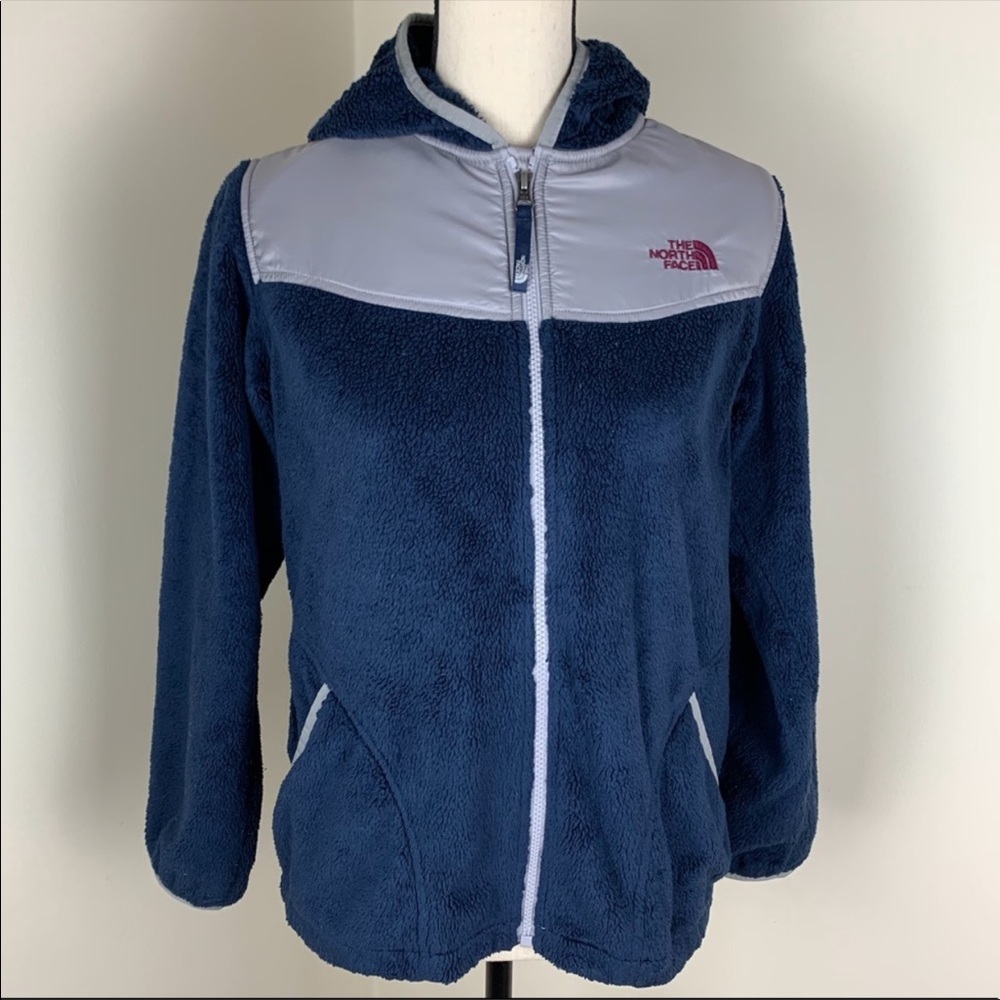 North Face Blue Fleece Kids Jacket Sz XL(18)